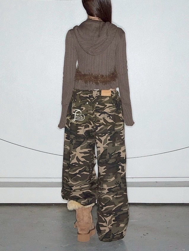 【NOT KNOWING】Hairy Fur Hood Cardigan / 【ノットノーイング】ヘアリーファーフードカーディガン