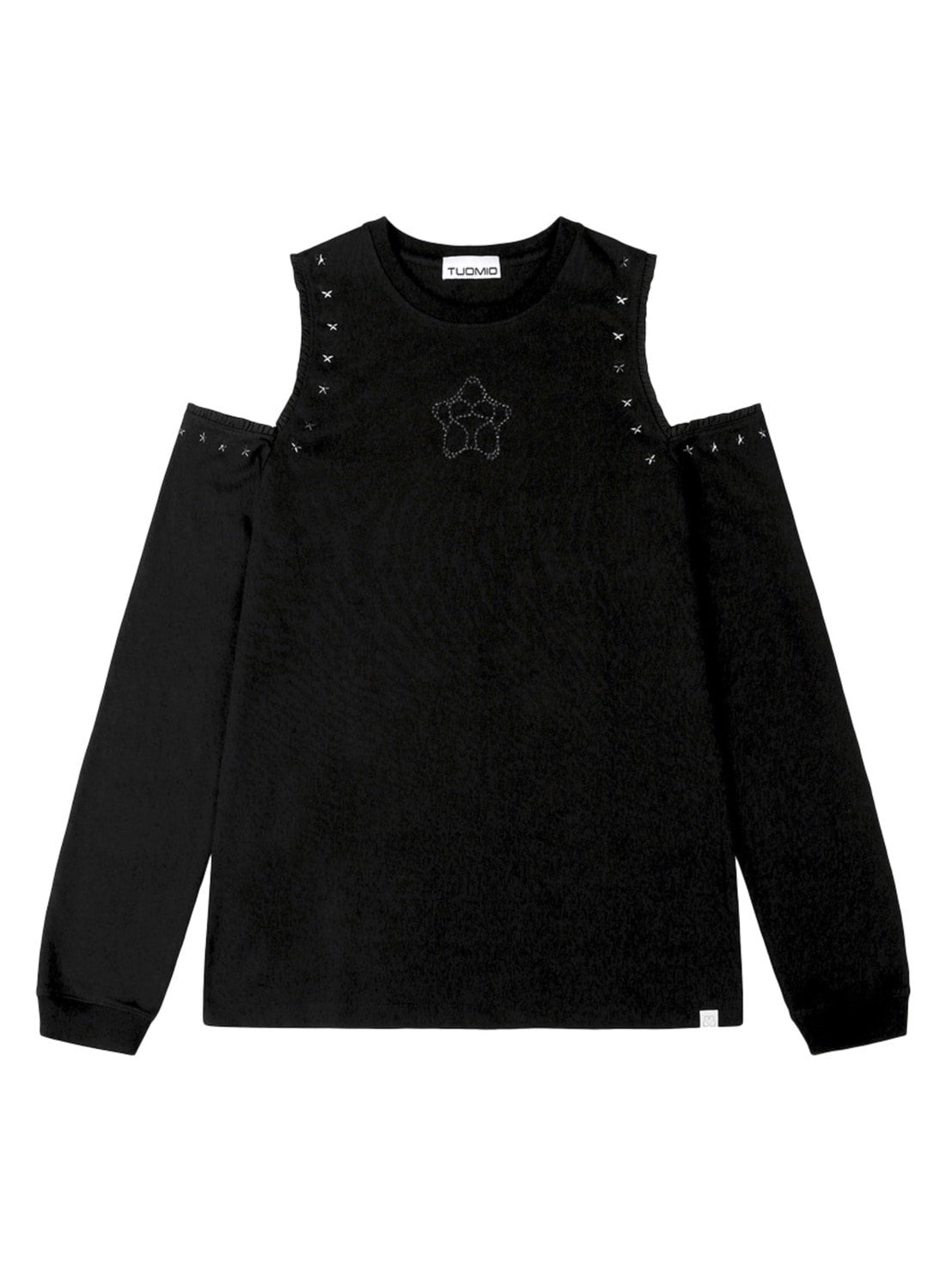 【TUOMIO】CUT-OUT LACE LONG SLEEVES / 【トゥオミオ】カットアウトレースロングスリーブ