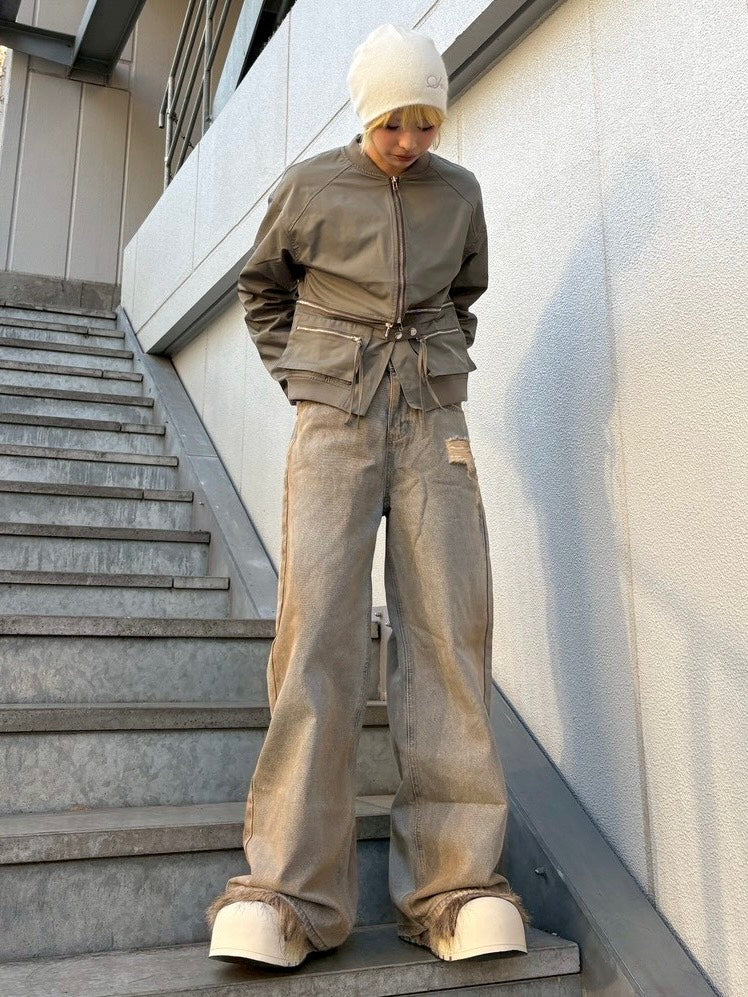 【Never mind the XU】2way light jacket / 【ネバーマインドザエックスユー】ツーウェイライトジャケット