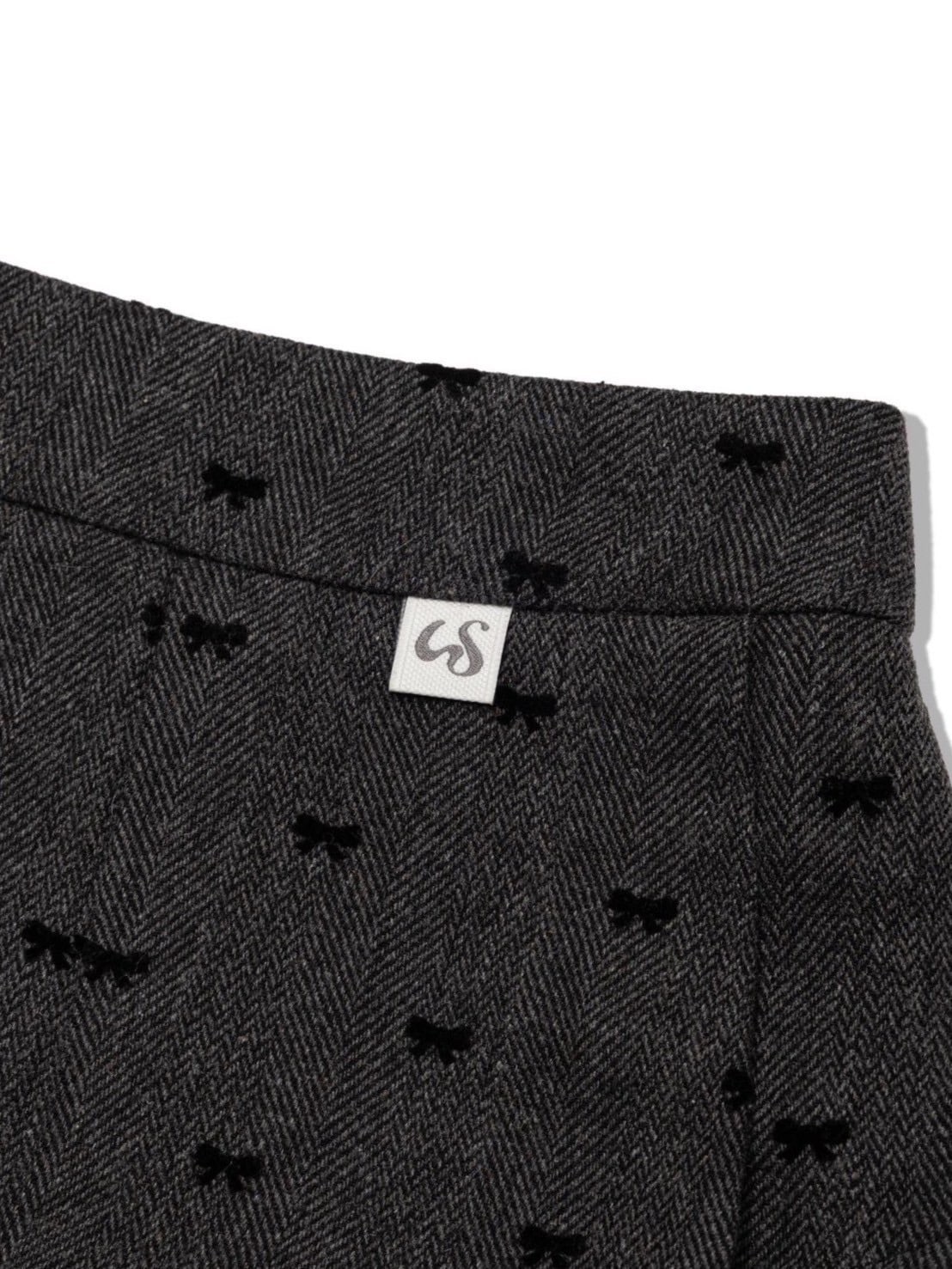 12/21 20:00 再販【Uglyshadow】RIBBON MIDI SKIRT