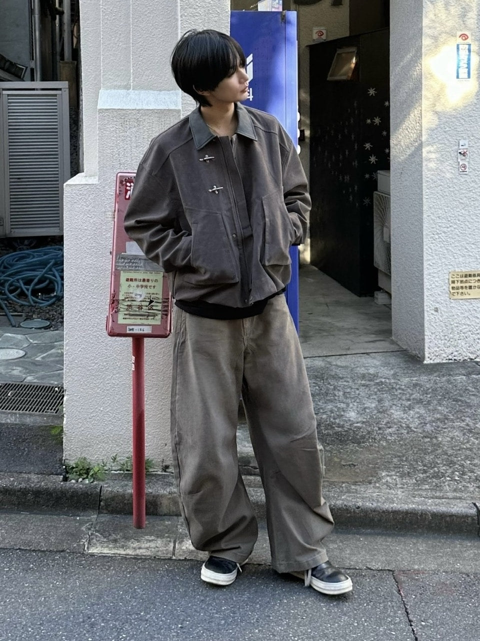 大阪店WEB限定受注制【Chikashitsu +】deep ballon curve pants / 【チカシツプラス】ディープバルーンカーブパンツ (2color)