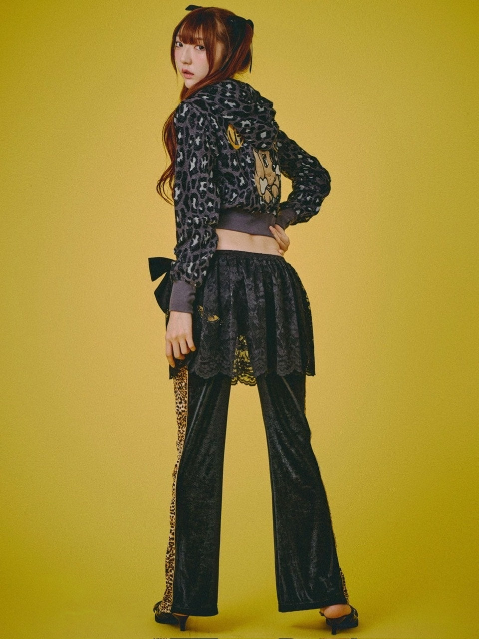 【GALFY】フユGAL 豹パーカー