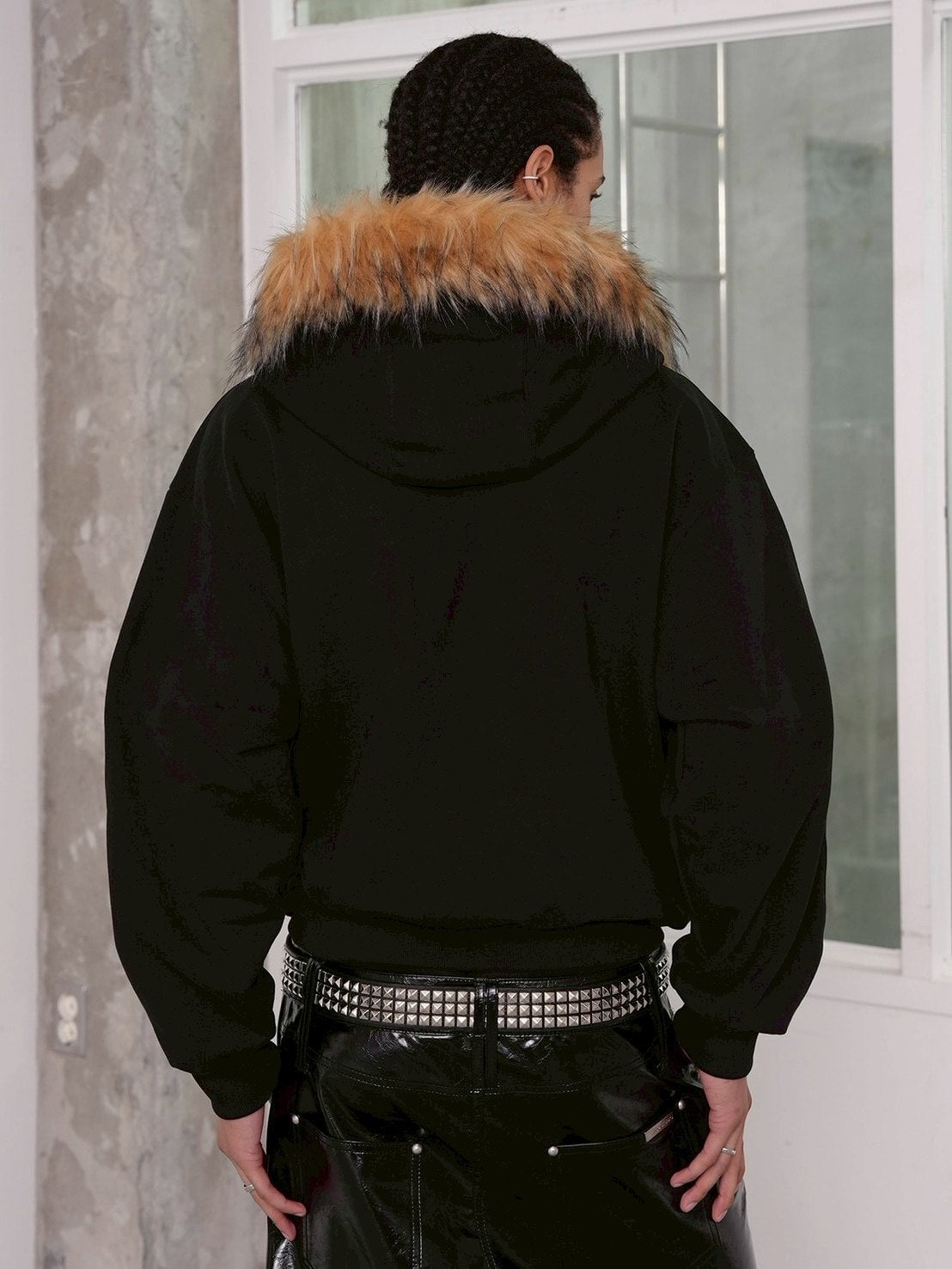 【ESC STUDIO】Upper wear zip-up hoodie