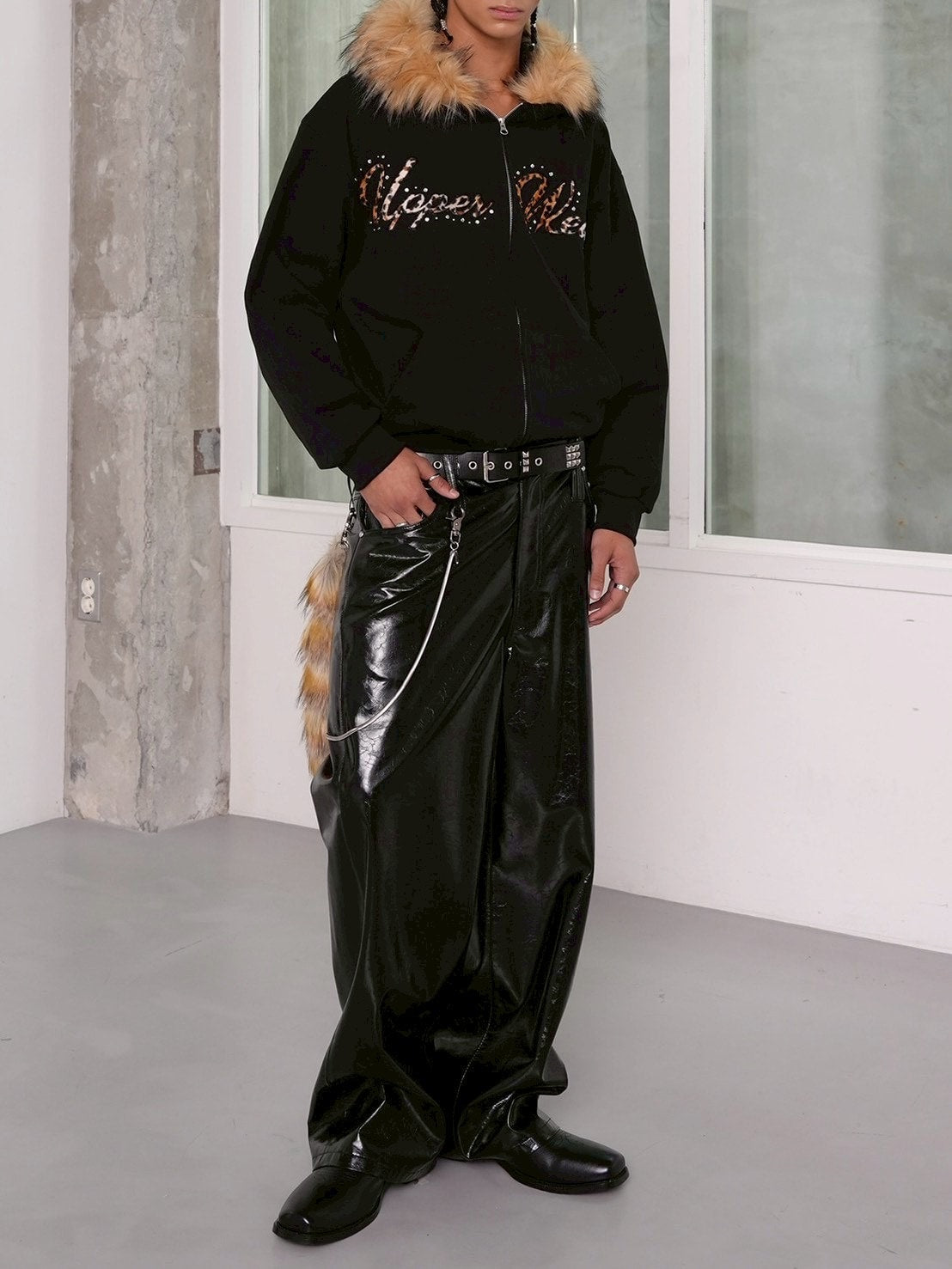 【ESC STUDIO】Fur tail multi chain