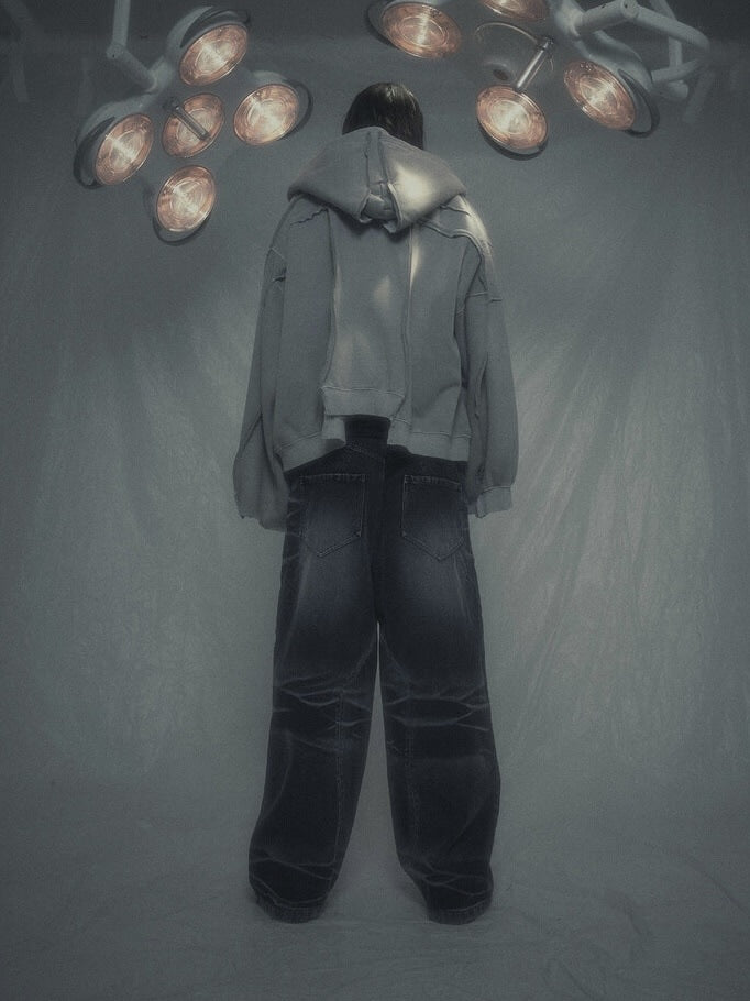 【SURGERY】surgery remake pigment hood jacket / 【サージェリー】サージェリー リメイク ピグメント フード ジャケット