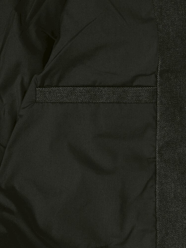 【SURGERY】Surgery fur trimming denim jacket