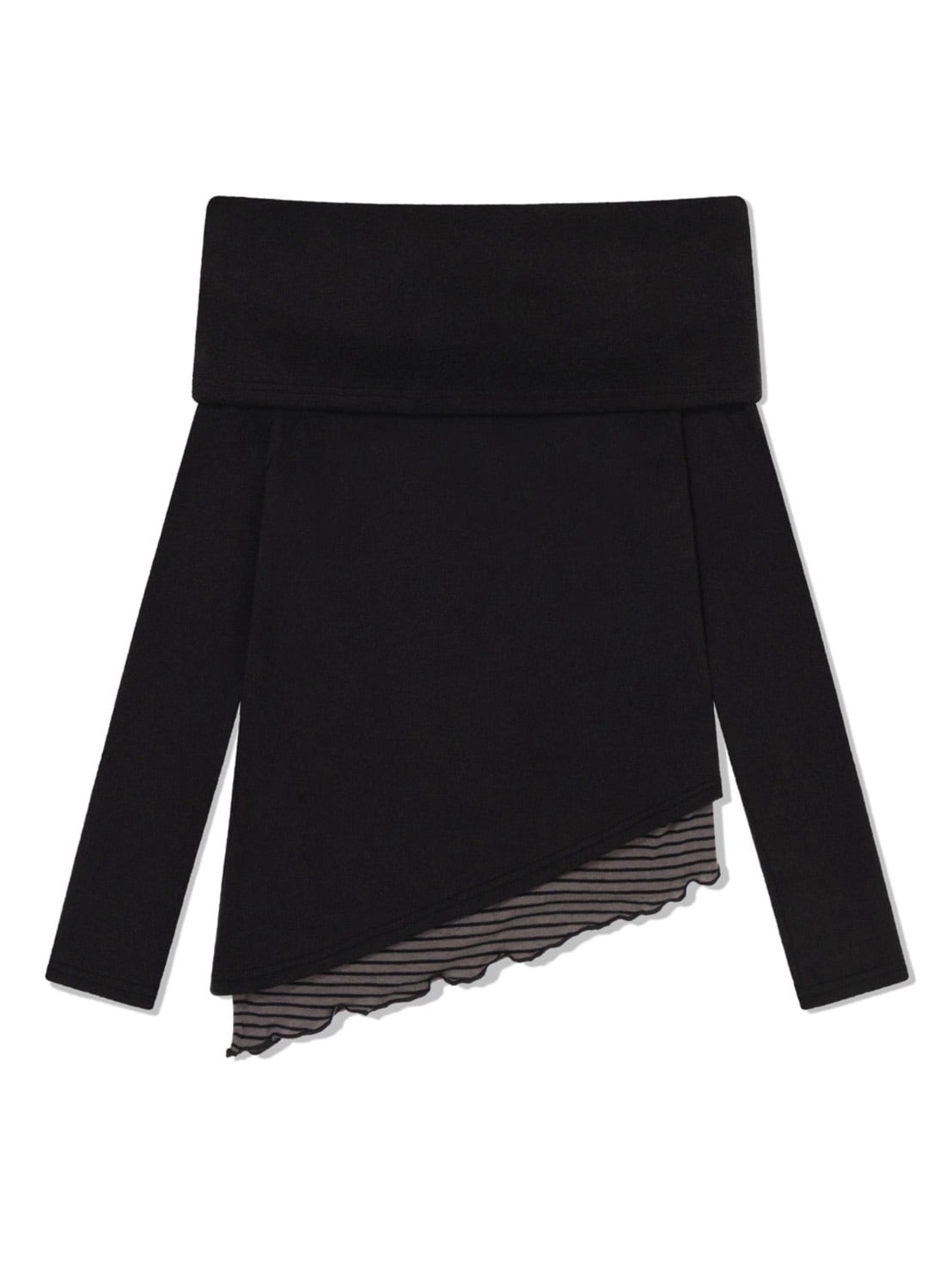 12/21 20:00 発売【Uglyshadow】BURTON KNIT OFF-SHOULDER