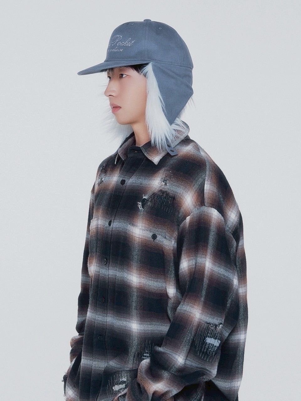 【MARSPOCKET】ear fur flightcap / 【マースポケット】ファーフライトキャップ