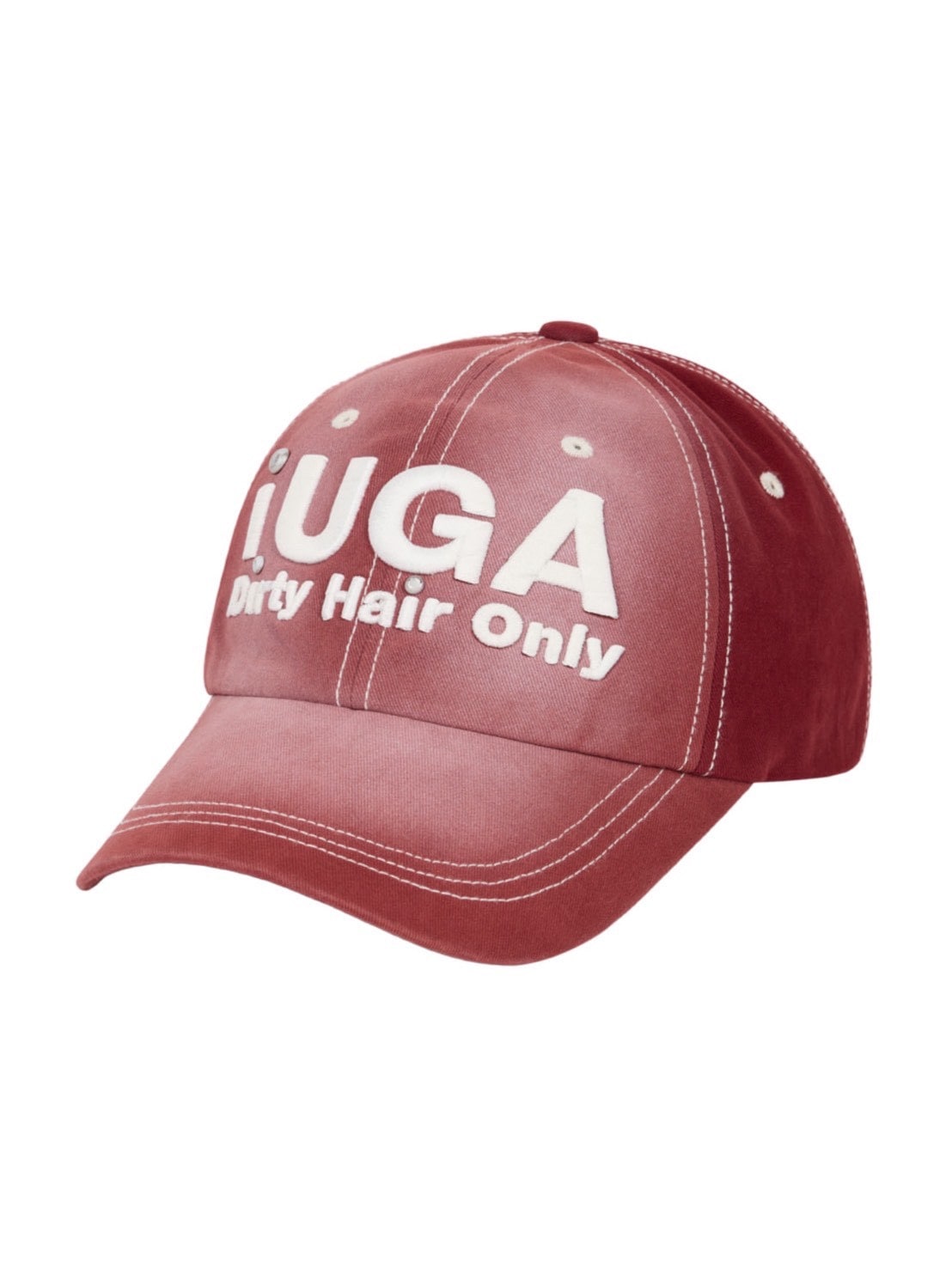 【IUGAMAKARAS】Washed Embroidery Ball Cap