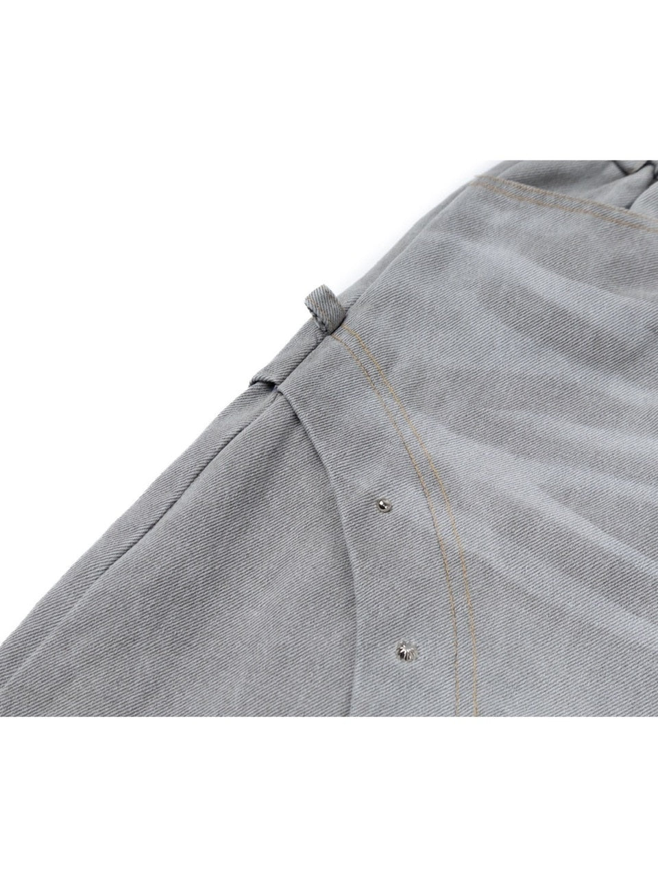 【RSSC】CURVED INCISION BALLOON DENIM PANTS