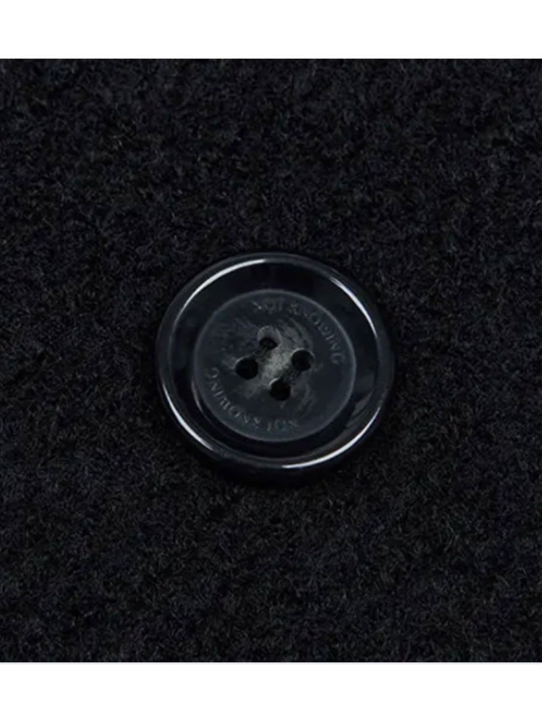 【NOT KNOWING】Double Belted High-Neck Coat