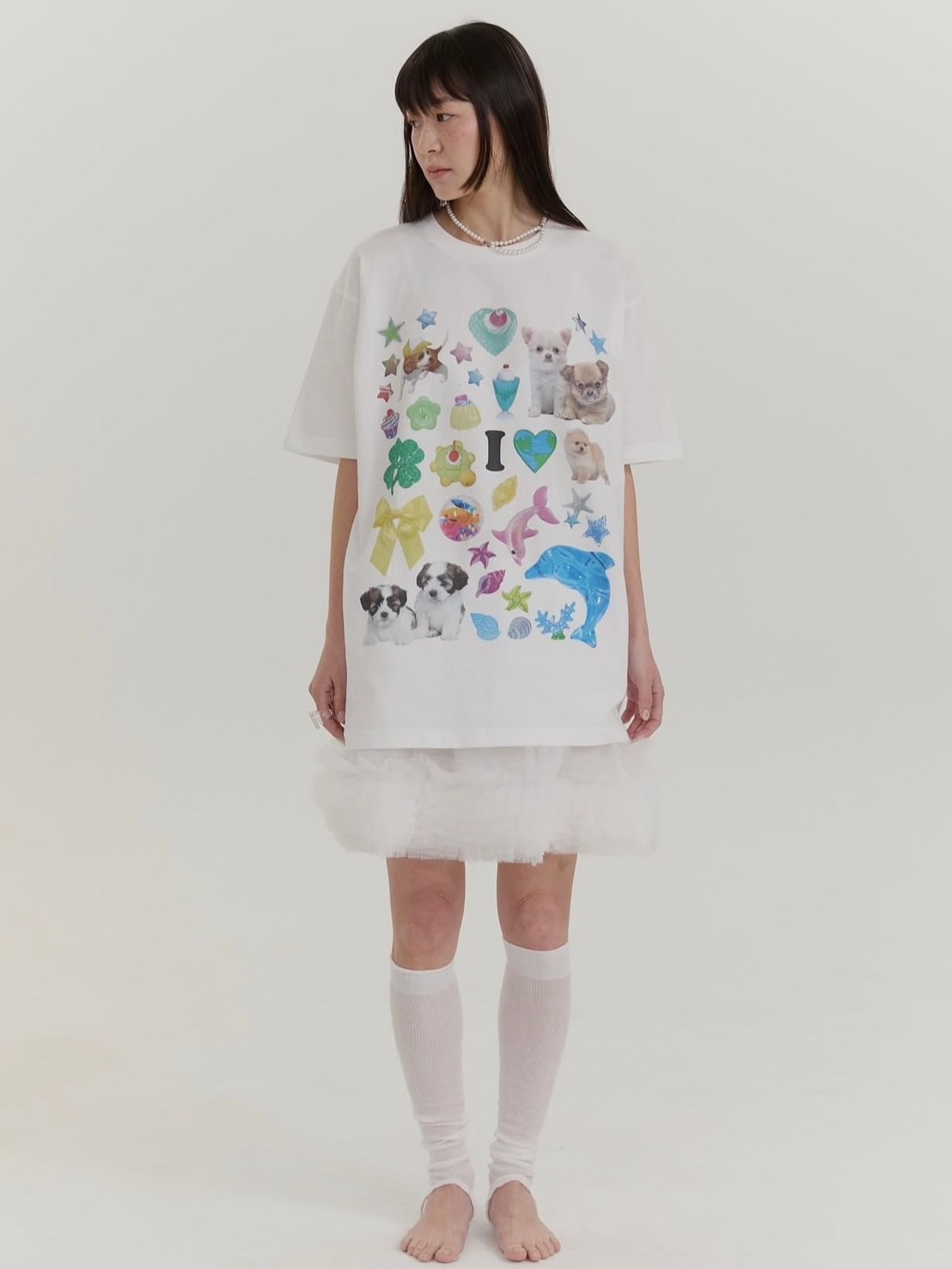 身長まだ【HURJABOYACC】PET T-SHIRTS S4