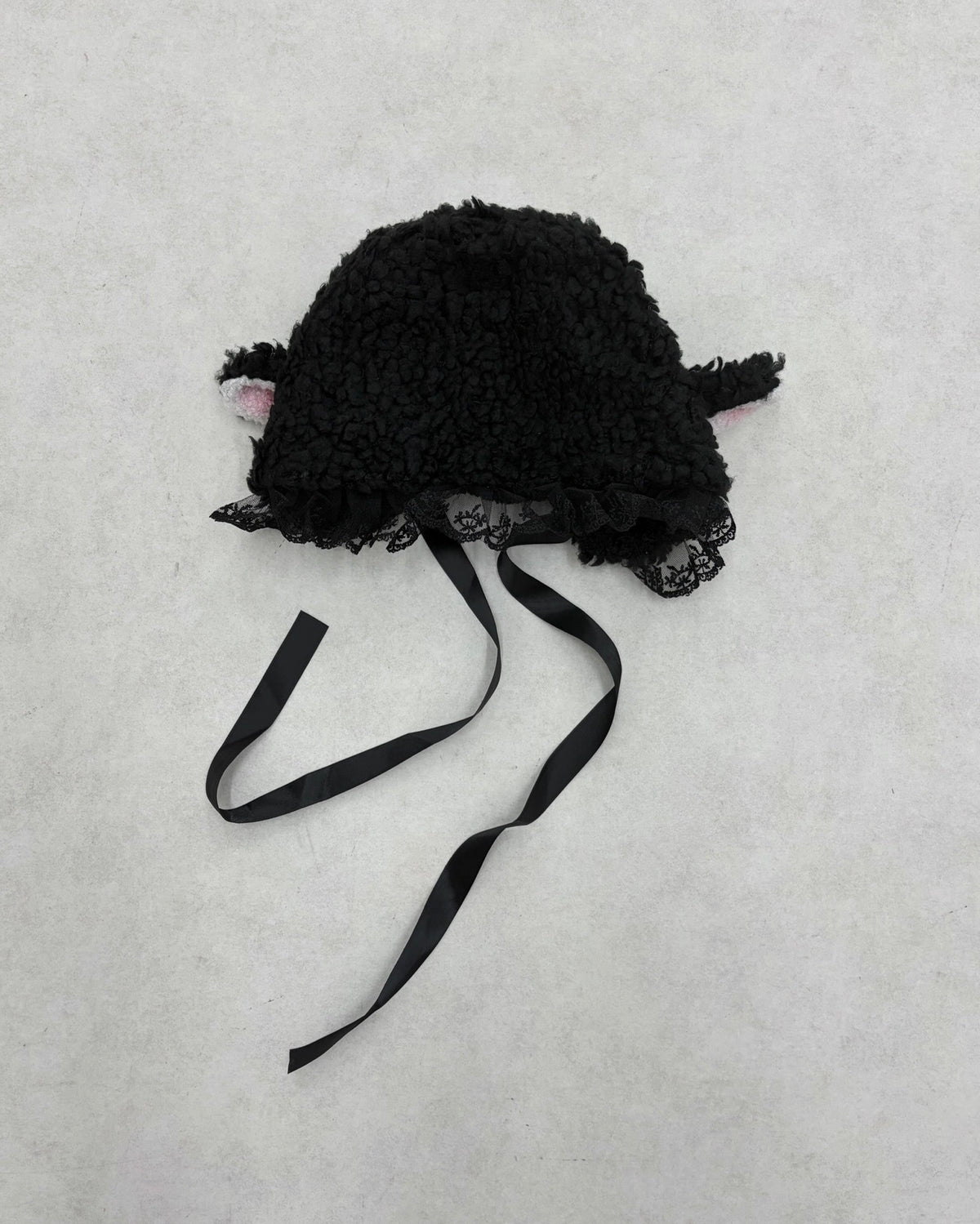 9/18 20:00 発売 国際配送【Nerd out XU】lace sheep bonnet