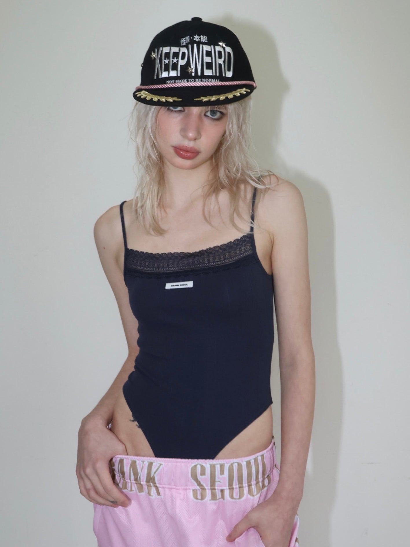 【CRANK】KEEP WEIRD STUD CAP