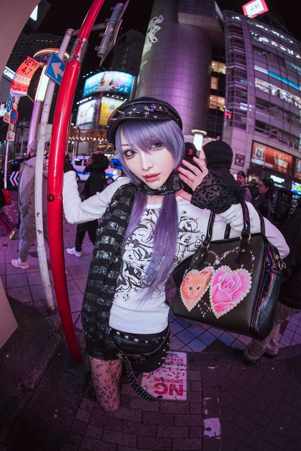 国際配送【BABY09】 grunge border stole