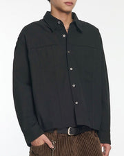 【NOMANUAL】M.L CROP SHIRT