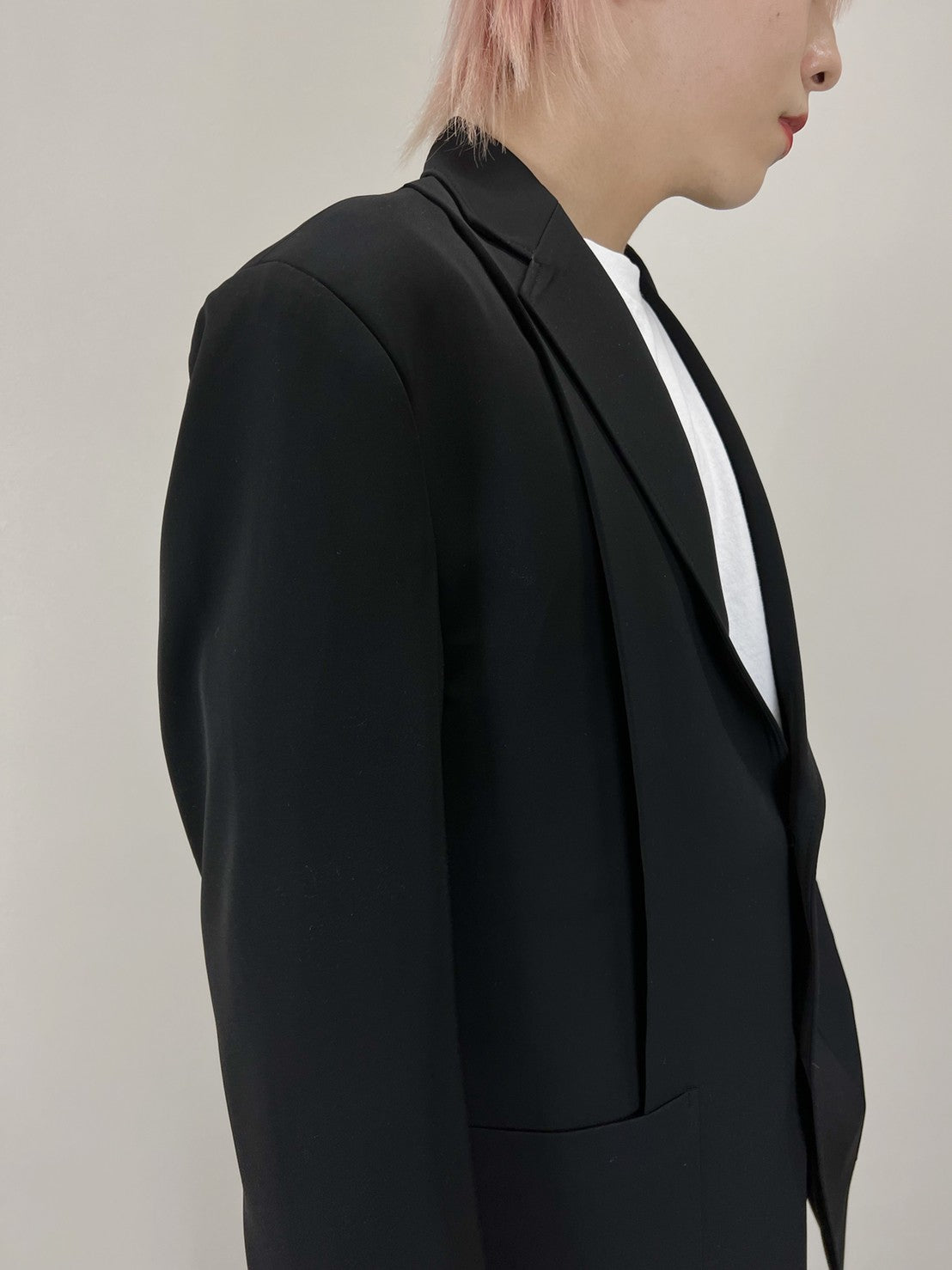 受注制【Chikashitsu +】set up design jacket (2color)