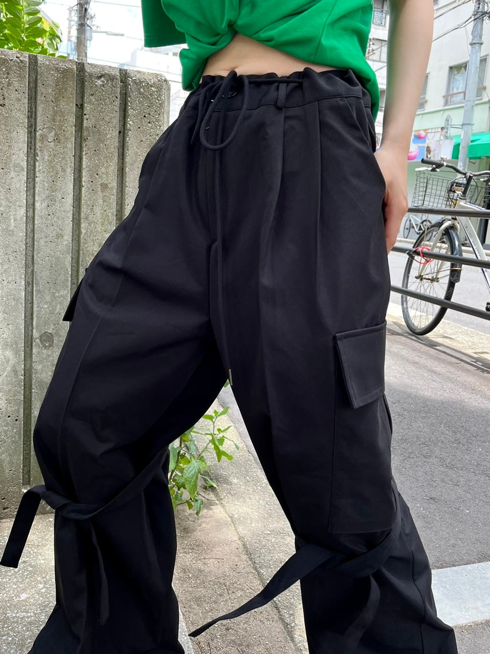 受注制【Chikashitsu +】cargo slacks pants (3color)