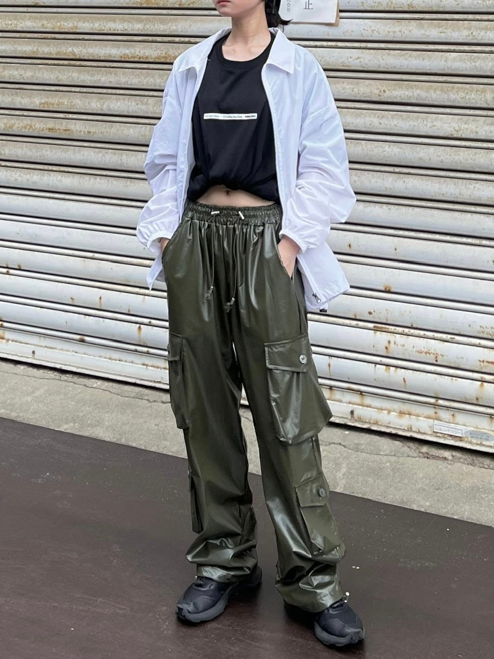 受注制【Chikashitsu +】nylon blouson (4color)