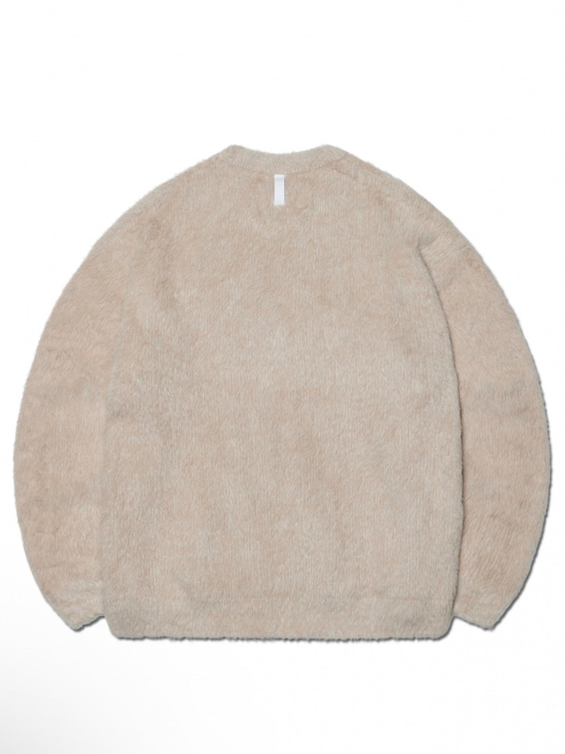 【NOMANUAL】CROPPED HAIRY KNIT (15color) / 【ノーマニュアル】クロップドヘアリー長袖ニット