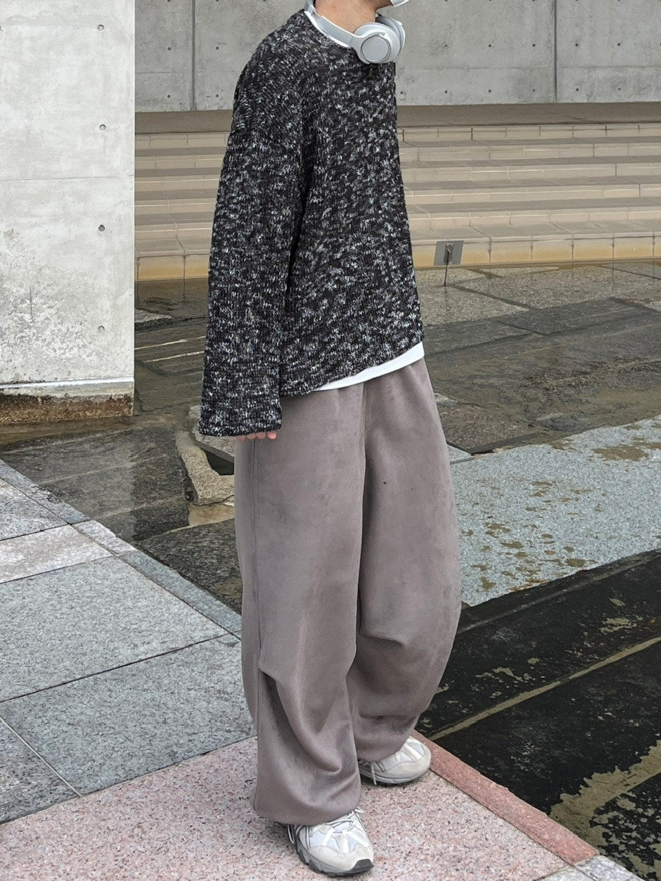 【youll】mix knit (2color)