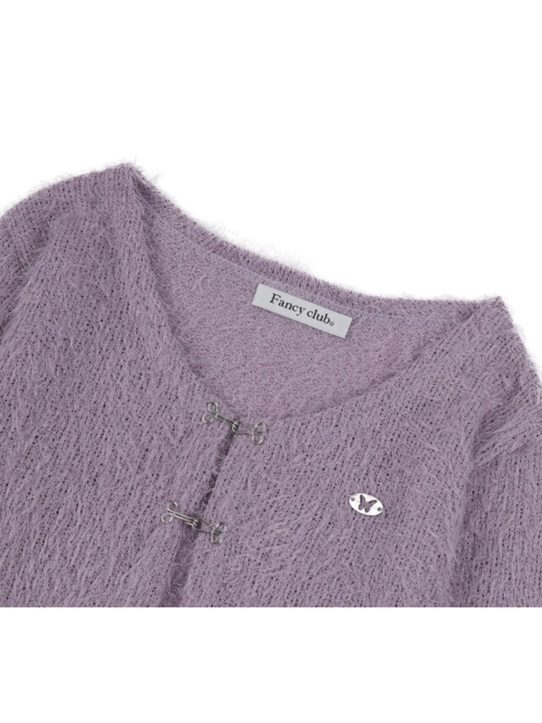 【FANCY CLUB】BOOKLE HOOK CARDIGAN