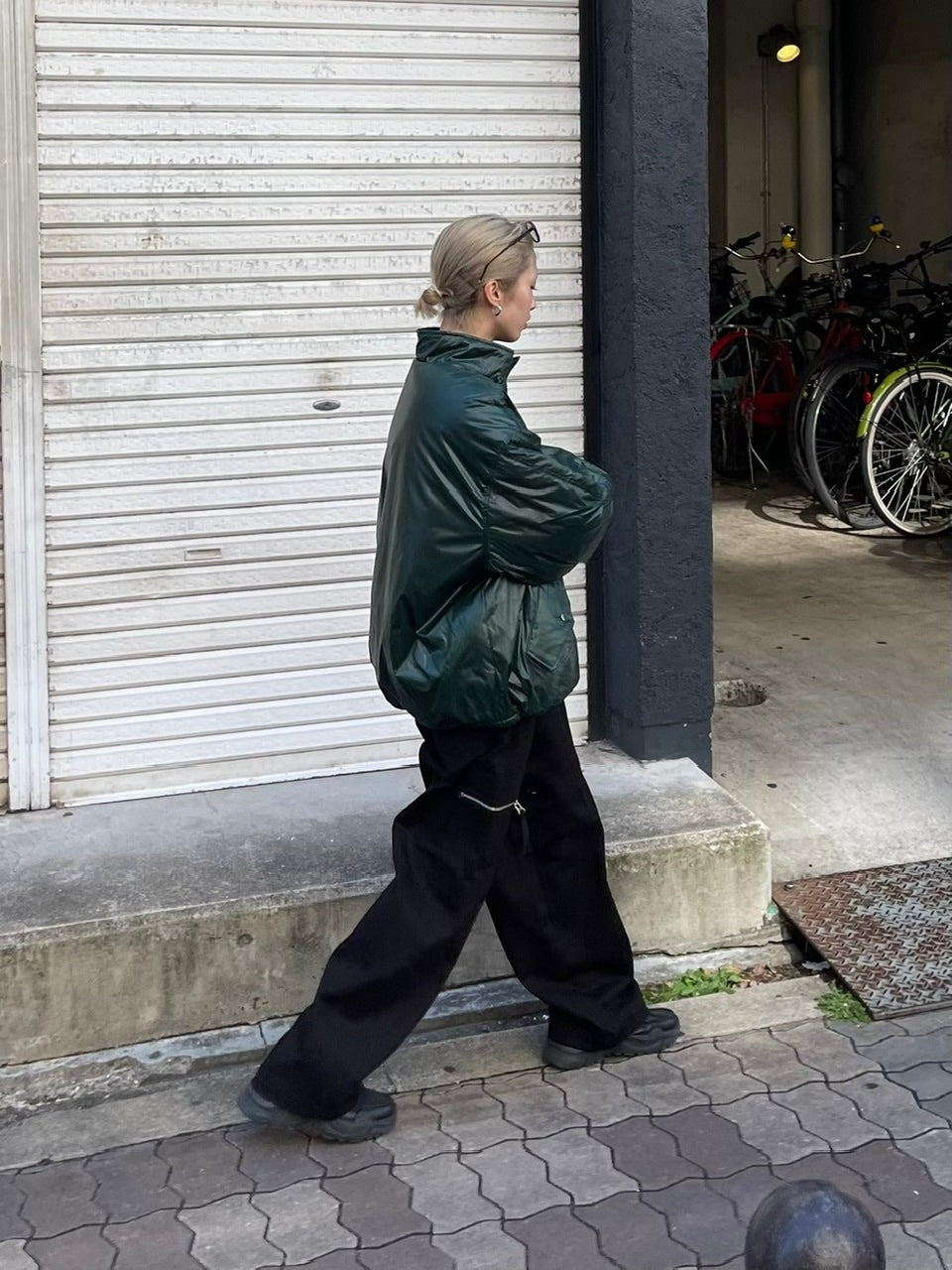 【Chikashitsu +】unisex padding blouson (4color) / 【チカシツプラス】ユニセックスパディングエムエーワン長袖ブルゾン