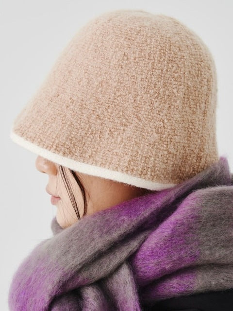 【RE:ON STUDIO】BI-COLOR BUCKET HAT (4color)