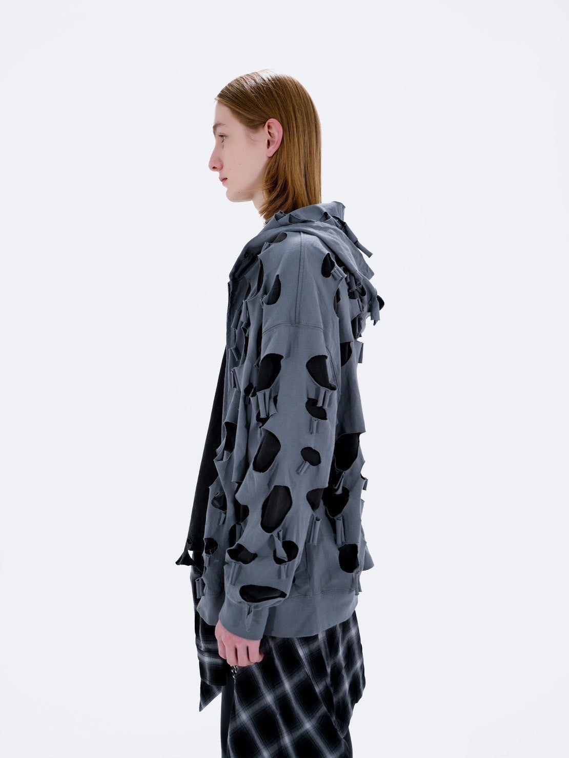 【Bizarre Maiden】damage full zip hoodie