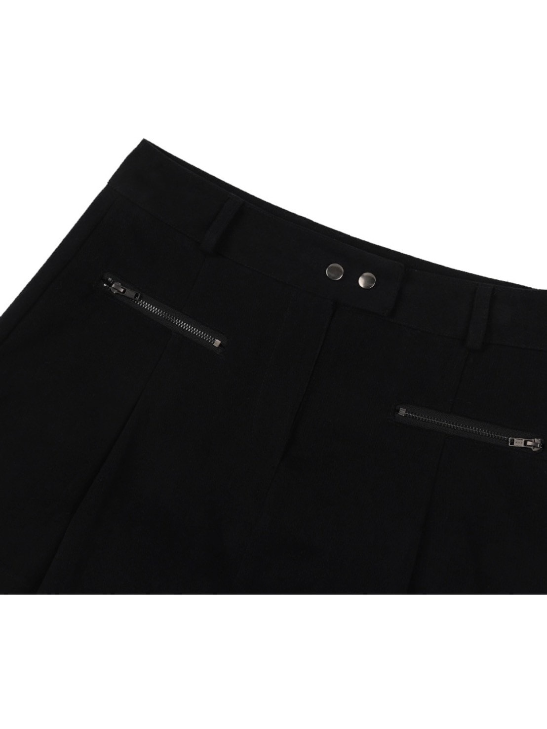 【FANCY CLUB】BIKER PINTUCK MINI SKIRT