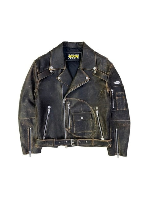 ジャケット・アウター 70s 60s German riders jacket New stock 1970's German vintage leather riders jacket made in