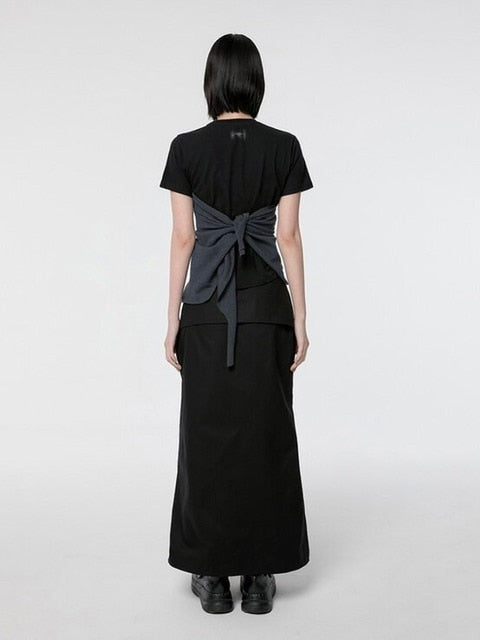 【FLAREUP】Bustier Layered T-Shirt