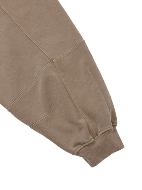 【AJOBYAJO】Vintage Pigment Zip-Up Hoodie