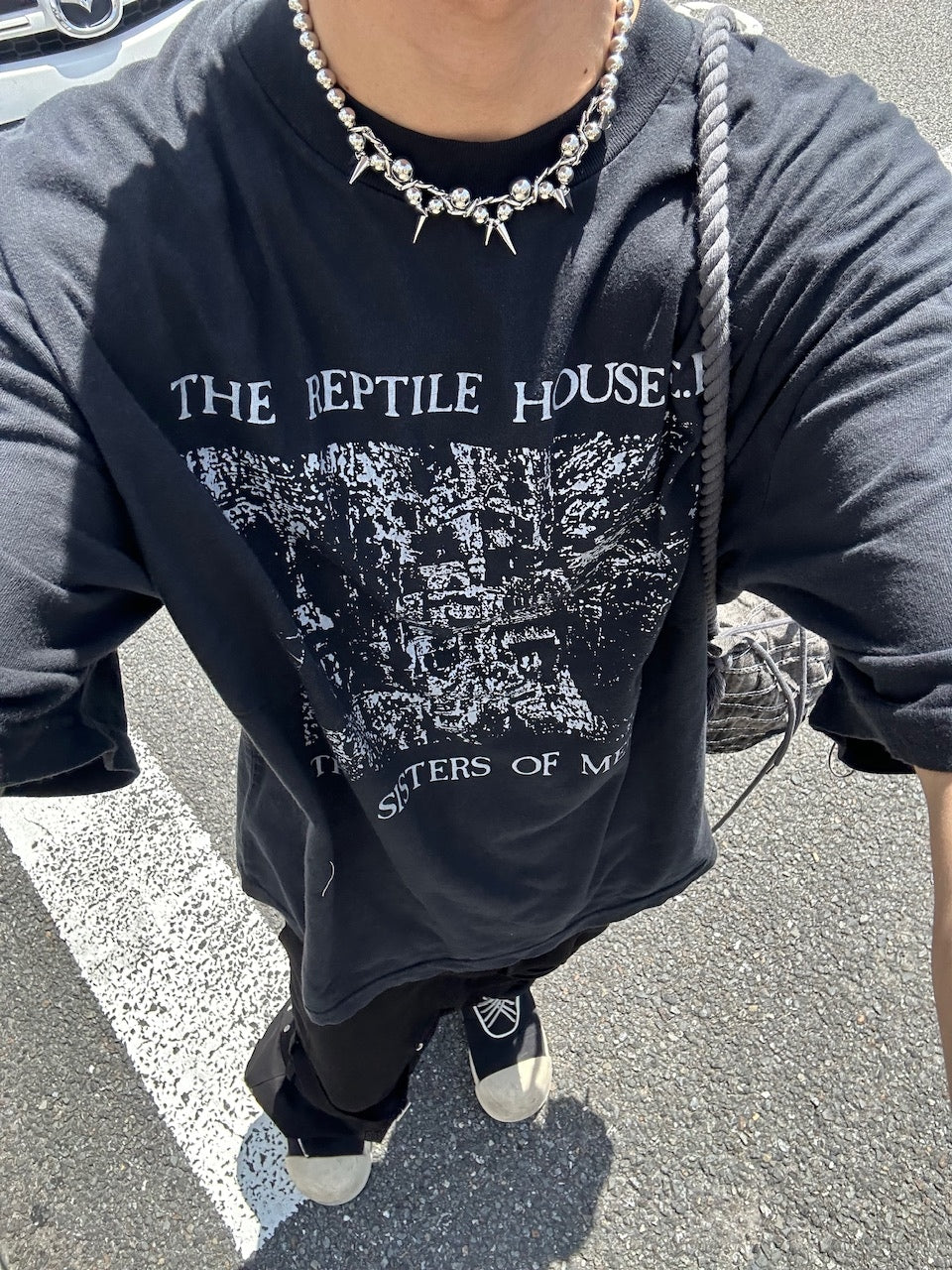 受注制【Never mind the XU】pigment design t-shirts 2 (2color)