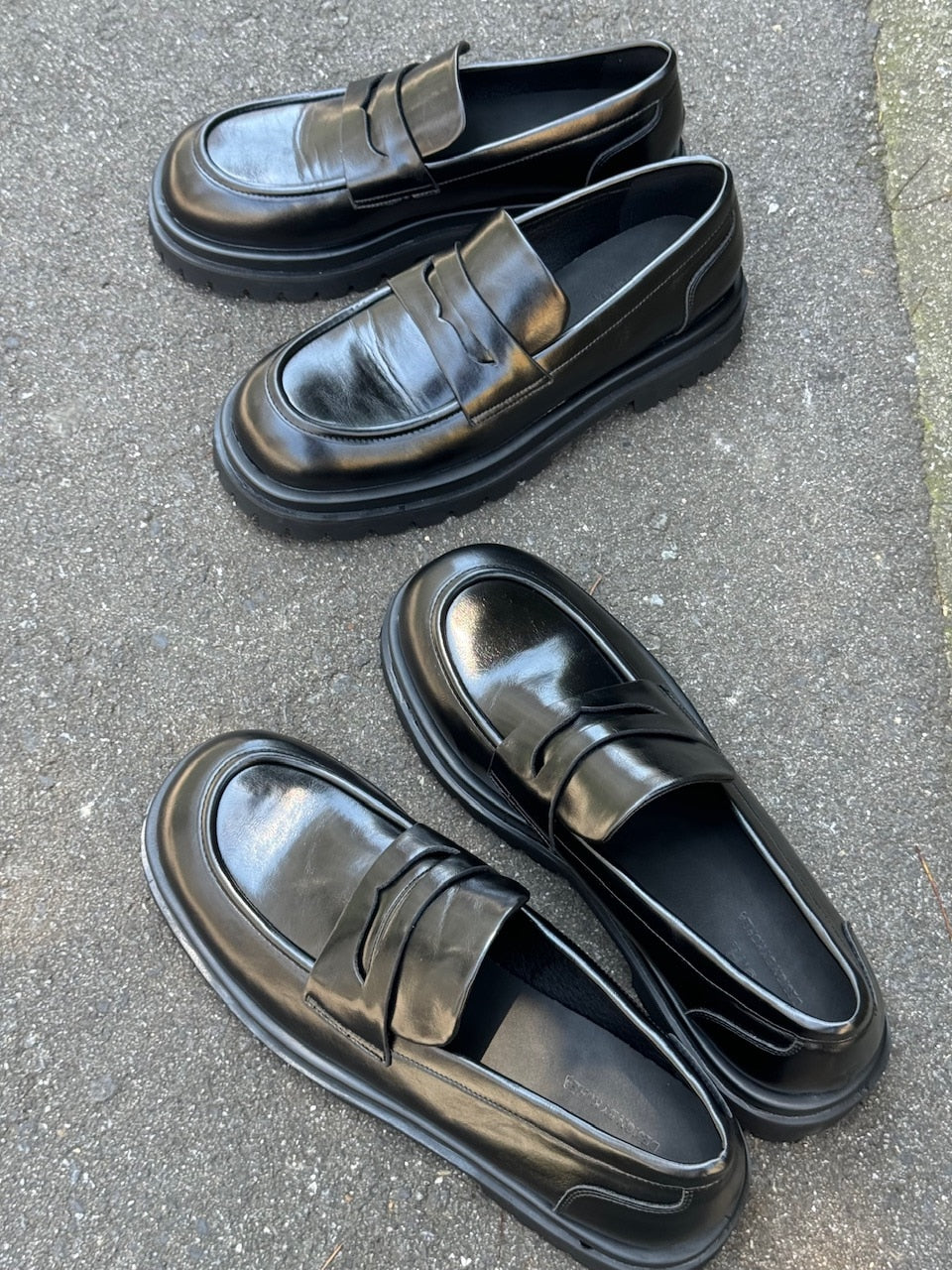 受注制【Chikashitsu +】double sole loafer