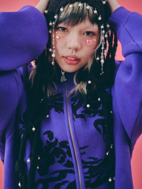 【GALFY】卍ドライバーズニット