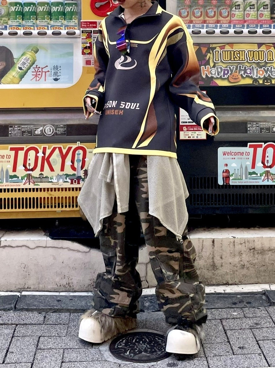 【Never mind the XU】camouflage pants (2color)