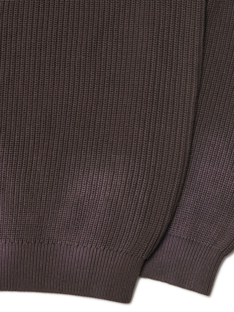 【NOMANUAL】SPRAY DYEING KNIT / 【ノーマニュアル】長袖ニット