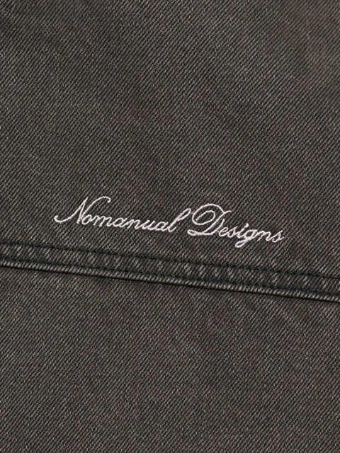 【NOMANUAL】W.D HOODED ZIP-UP JACKET / 【ノーマニュアル】フードジップアップ長袖パーカーミリタリージャケット