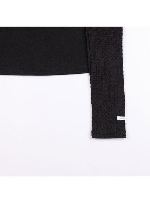 【FANCY CLUB】KNITTED HOOD BOLERO SET UP / 【ファンシークラブ】タンクトップ長袖ニットボレロセットアップ