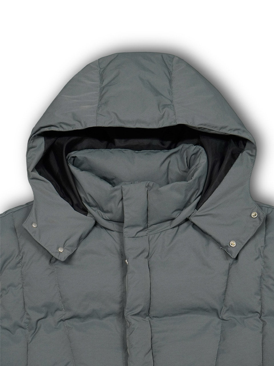 【CS】2way cropped puffer jacket (charcoal)