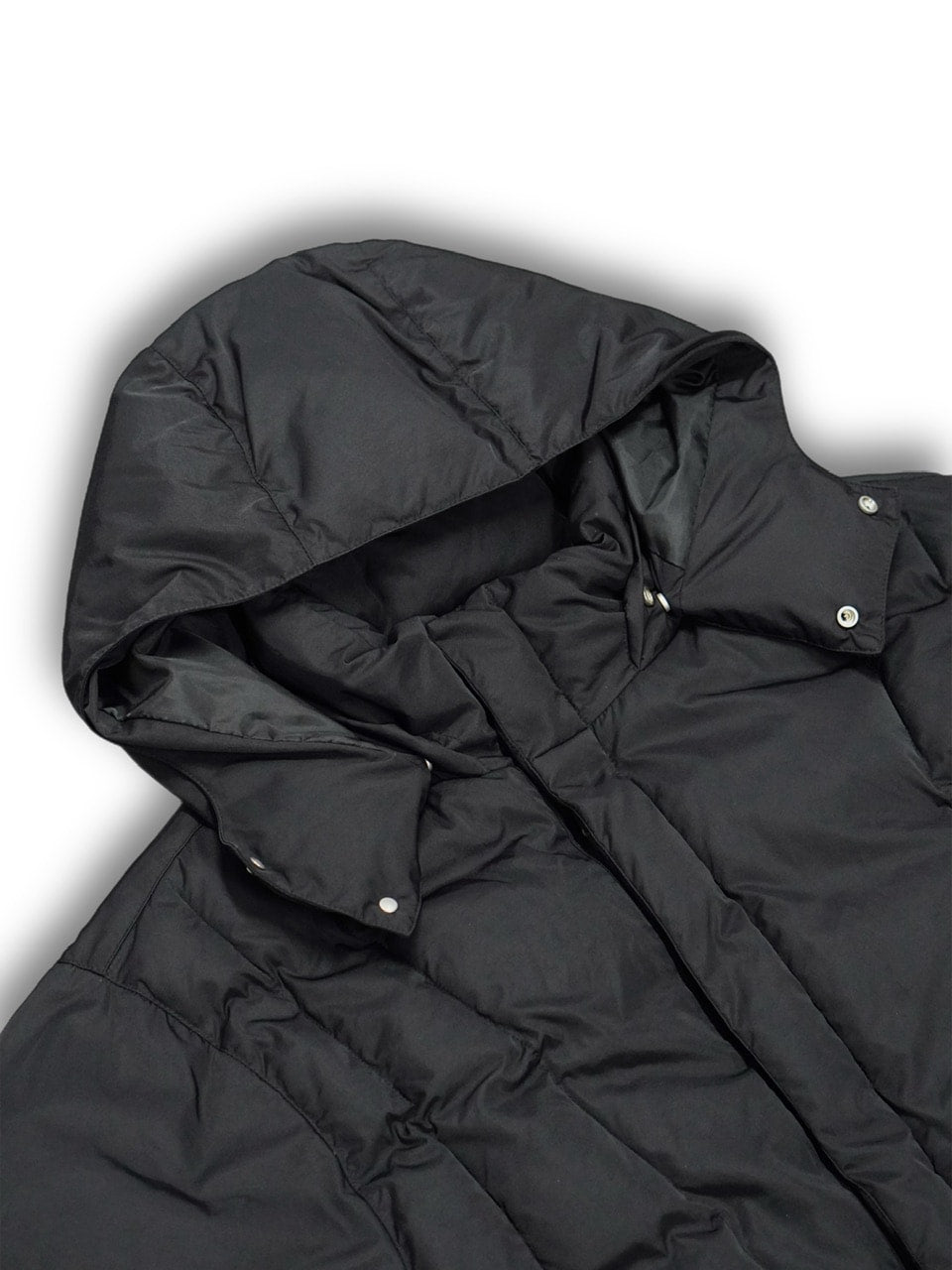 【CS】2way cropped puffer jacket (black)