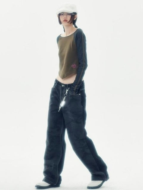 【runningHIGH】SPORTS SLIM RAGLAN TEE