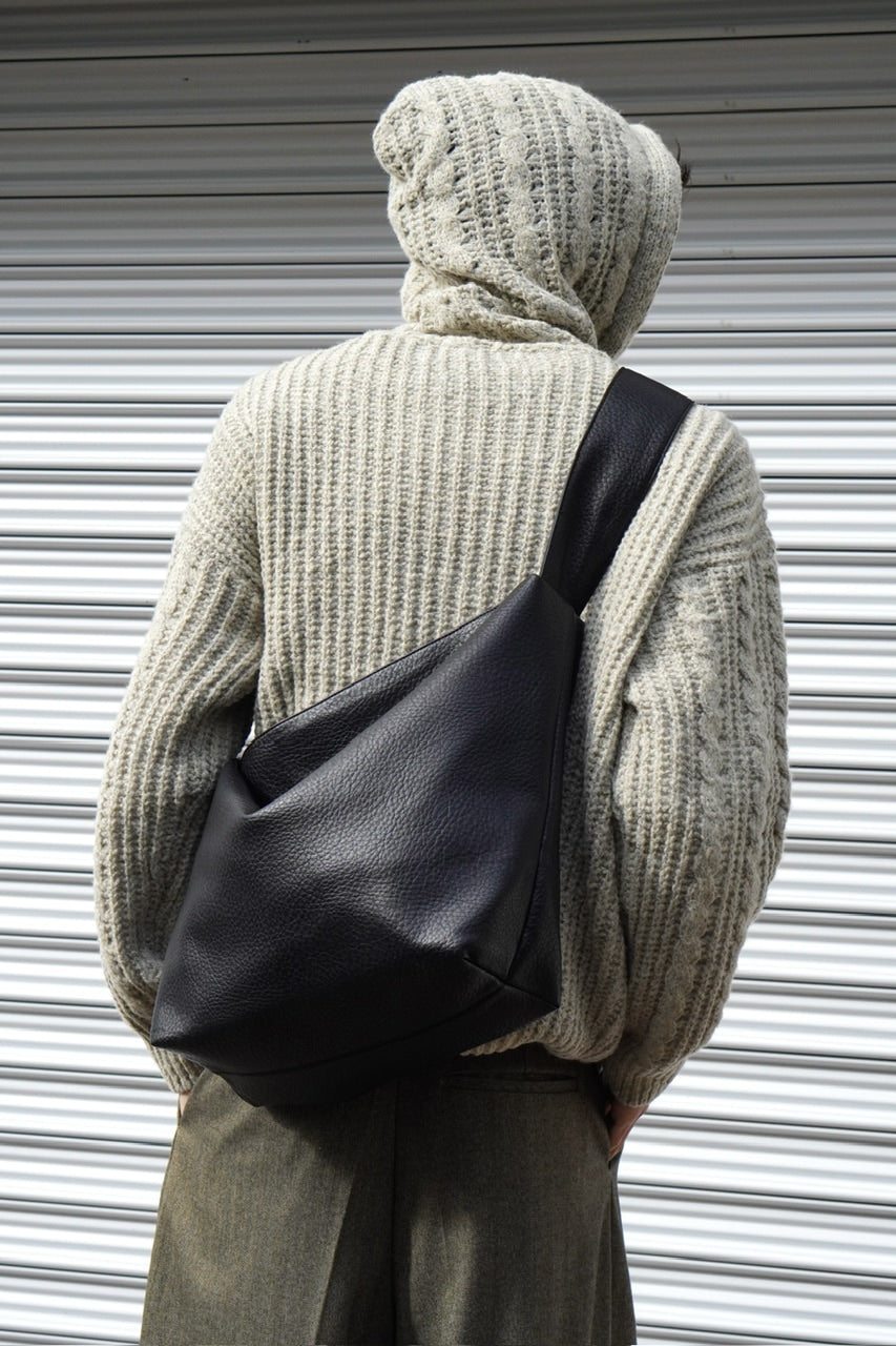 東京店WEB限定【Chikashitsu +】eco leather cross bag (2color)