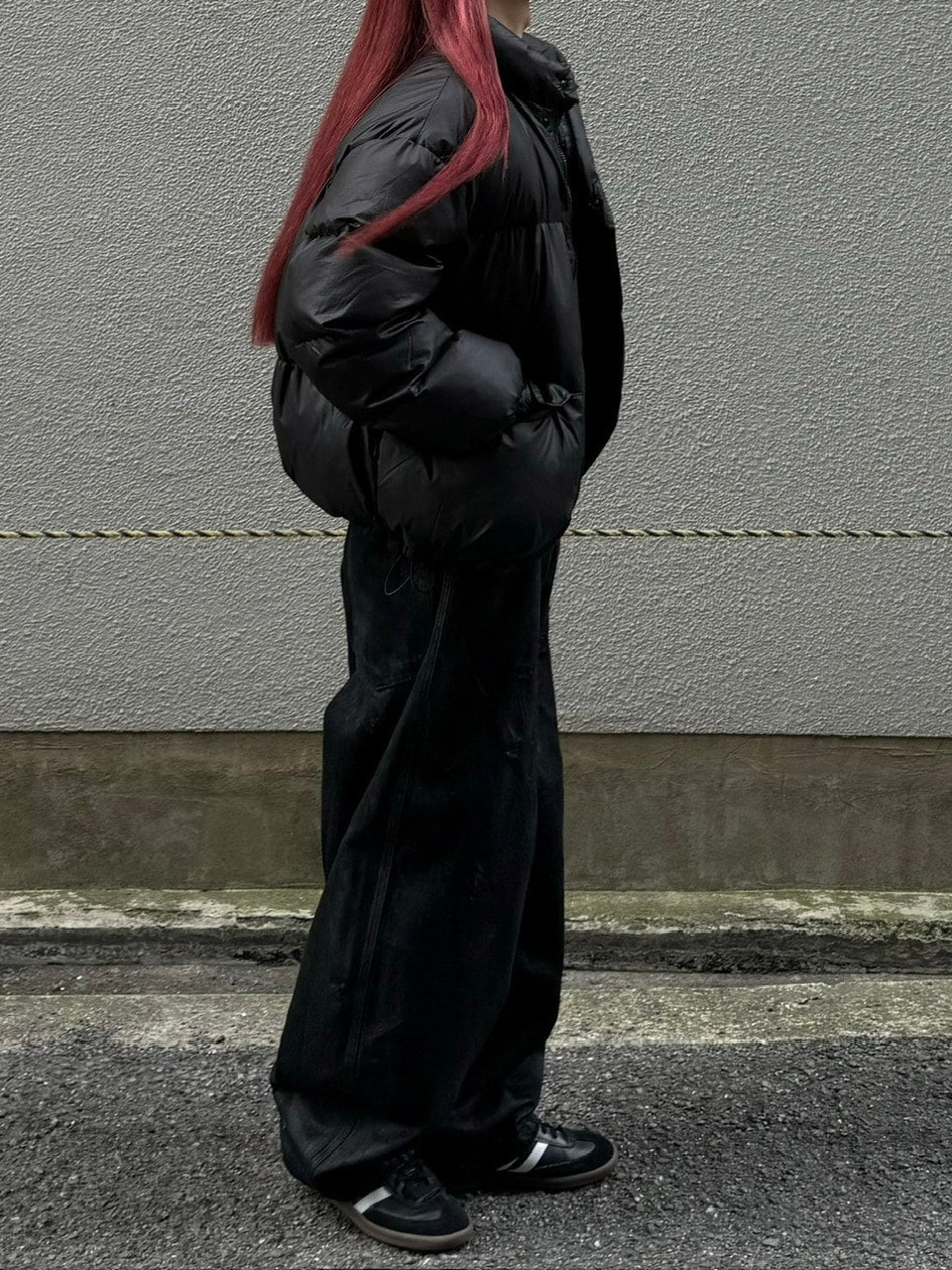 受注制【Chikashitsu +】unisex padding heat jacket (3color)