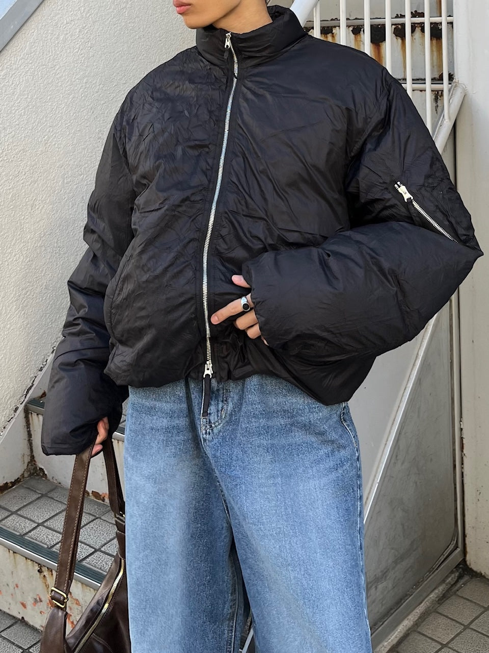 東京店WEB限定受注制【Chikashitsu +】MA-1 Padded Jacket