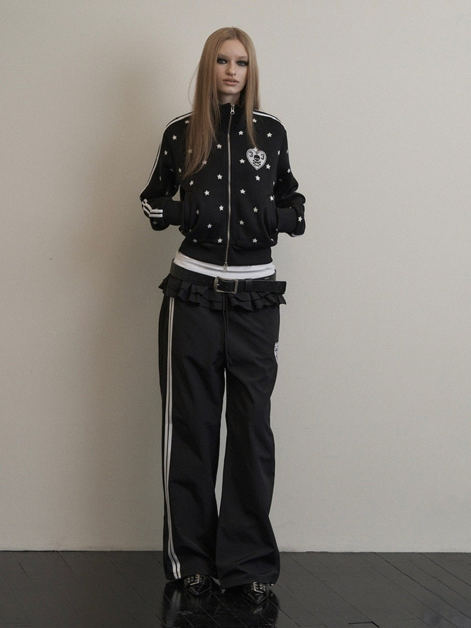 【SETUP‐EXE】STAR SPORTY ZIP-UP / 【セットアップエグゼ】スタースポーティージップアップジャケット