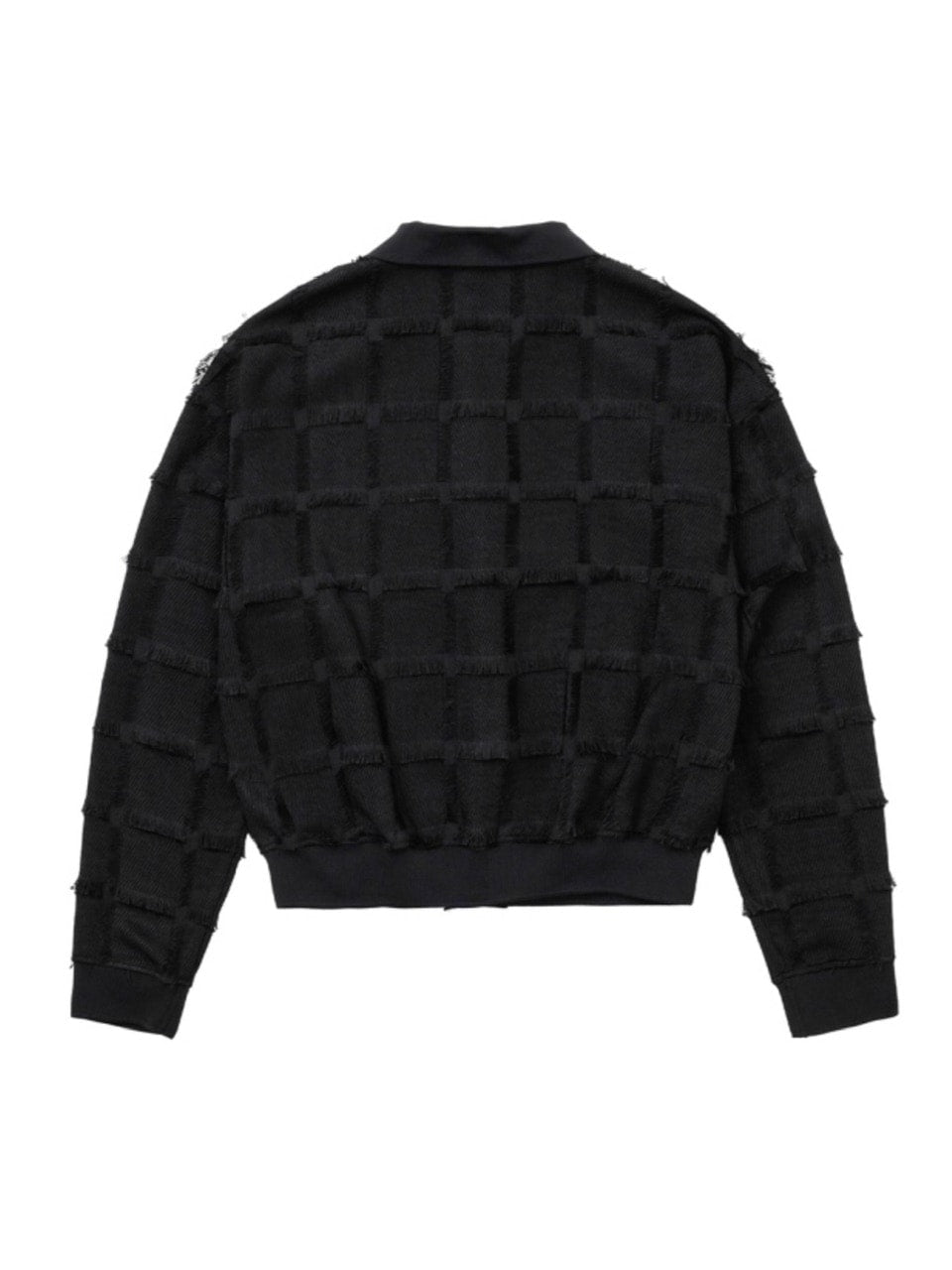 【AJOBYAJO】Fringe Check Cardigan