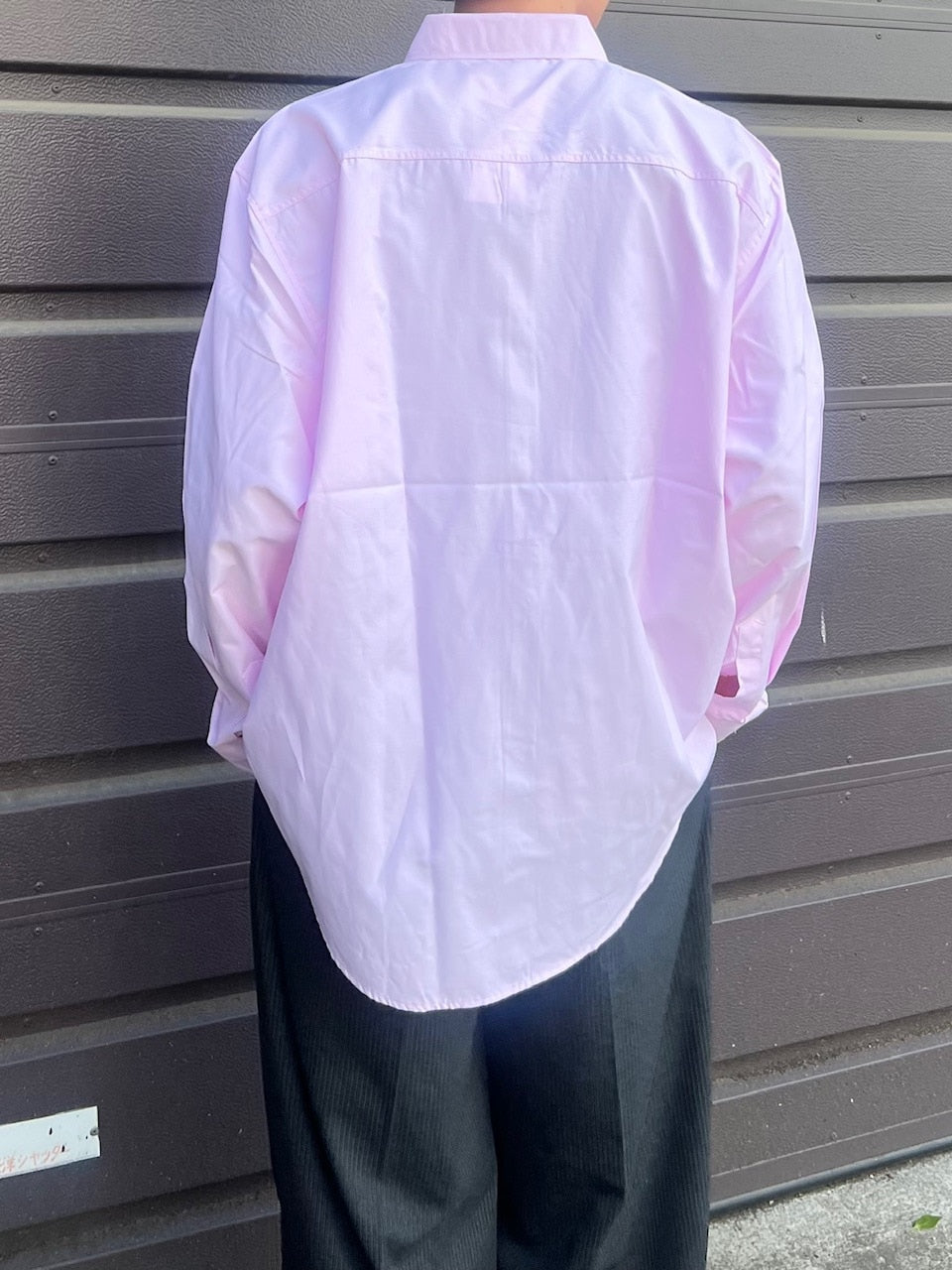 【Chikashitsu +】basic cotton shirt (3color)