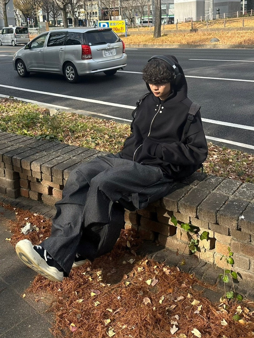 受注制【youll】stripe carpenter pants (2color)